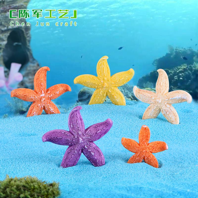 Phụ Kiện Tiểu Cảnh Tiểu cảnh cá và sao biển, phụ kiện trang trí bể cá mini (ZC-524)