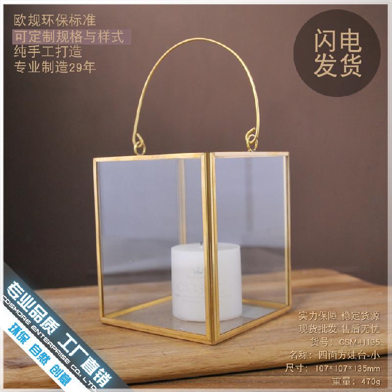 Chậu Đa Giác DG-140 Bộ che nhôm nhẹ sang trọng của phòng khách nội thất Á Đông ins