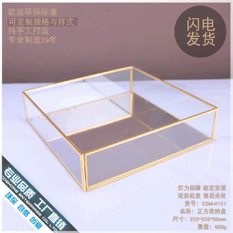 Chậu Đa Giác DG-119 Khay gỗ lưu trữ lớn Max Tăng Phương, phong cách Bắc Âu cổ điển