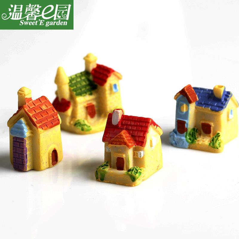 Phụ Kiện Tiểu Cảnh Tiểu cảnh nhà nhỏ 3D mini trang trí bình sinh thái DIY (ZC-845)
