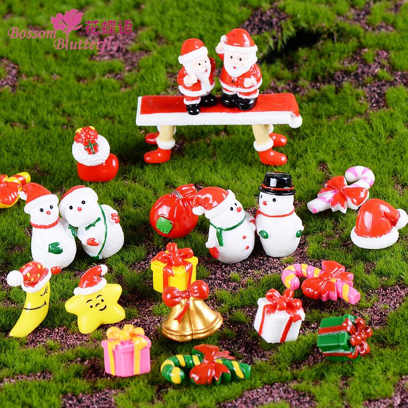 Phụ Kiện Tiểu Cảnh Tiểu cảnh ông già Noel, người tuyết trang trí Giáng Sinh (ZC-57)