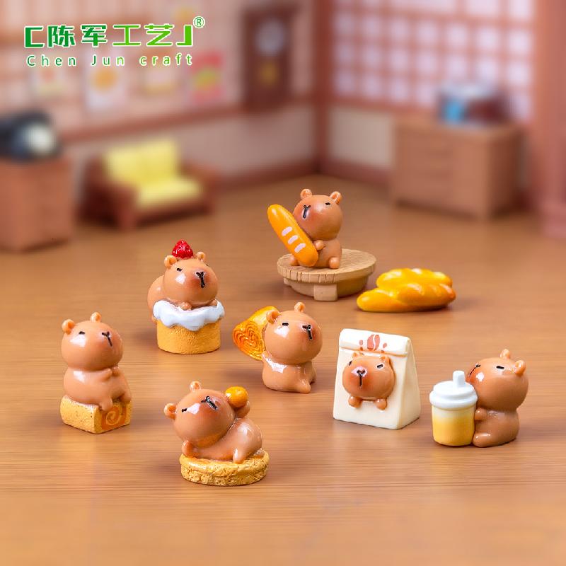 Phụ Kiện Tiểu Cảnh Capybara Dễ Thương Mini (PK-510)