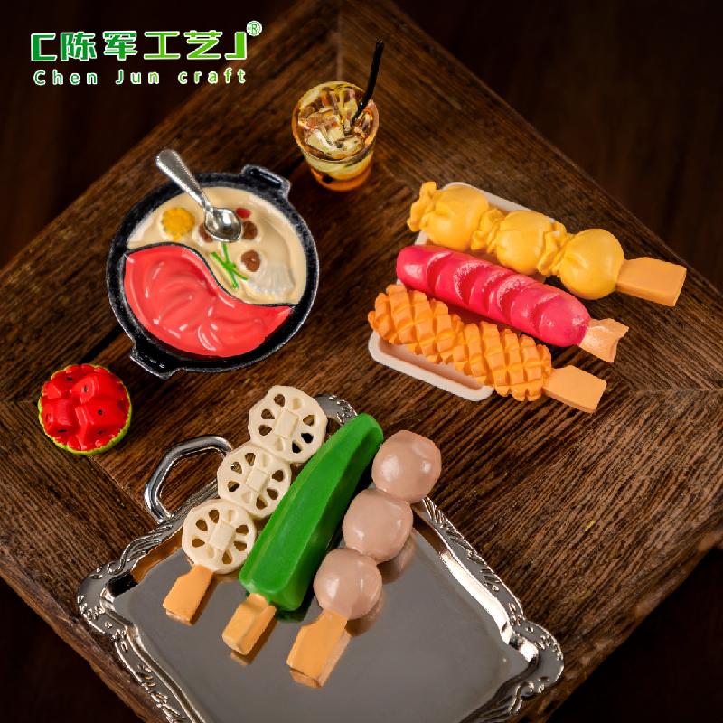 Phụ Kiện Tiểu Cảnh Tiểu cảnh phúc túi và đồ nướng, trang trí ẩm thực mini (ZC-284)