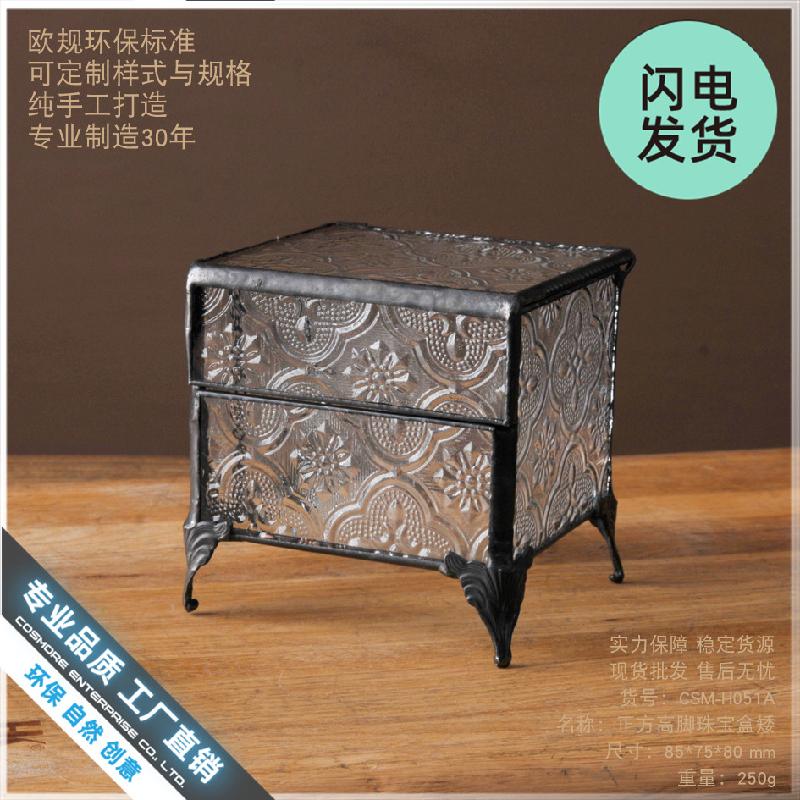Chậu Đa Giác Hộp kính trang sức cổ điển (DG-39)