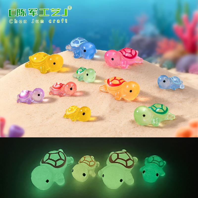 Phụ Kiện Tiểu Cảnh Rùa phát sáng mini trang trí bể cá tiểu cảnh (PK-727)
