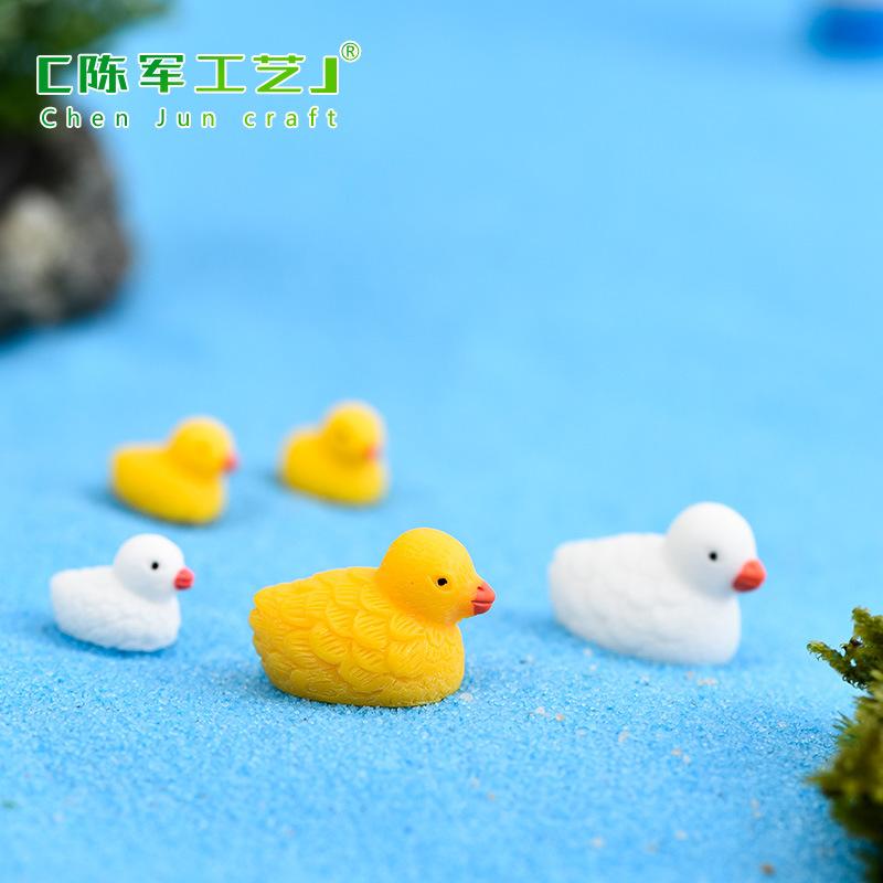 Phụ Kiện Tiểu Cảnh Tiểu cảnh vịt trang trí chậu cây mọng nước phong cách (ZC-635)