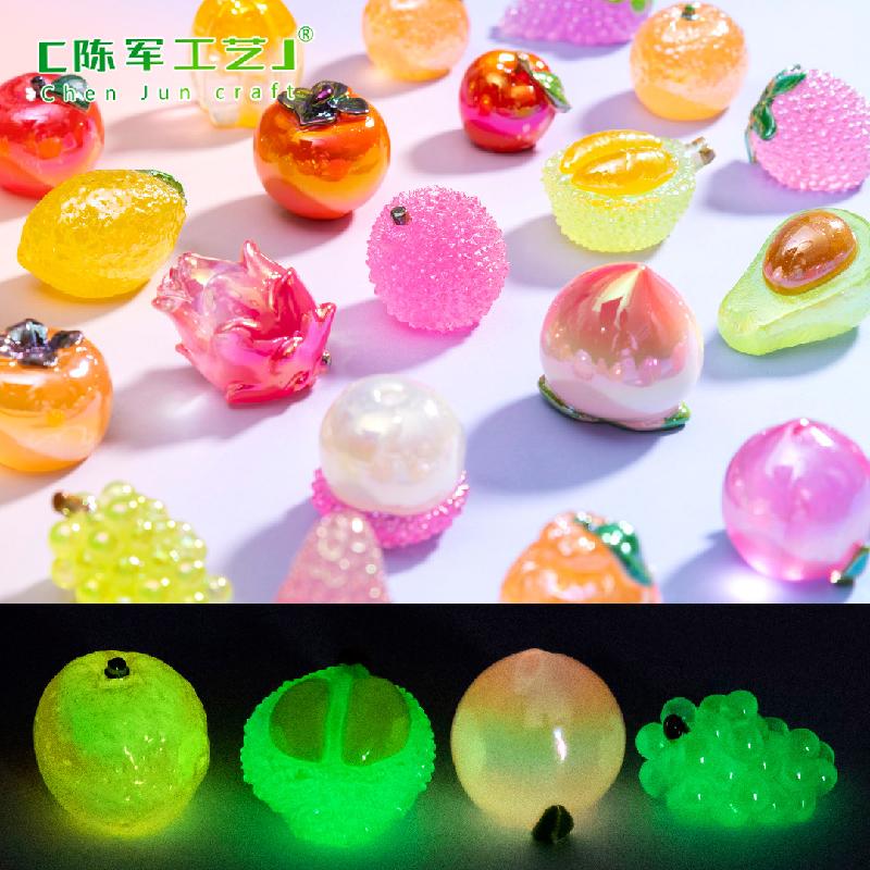 Phụ Kiện Tiểu Cảnh Tiểu cảnh quả vải phát sáng, phụ kiện trang trí cây cảnh DIY (ZC-409)