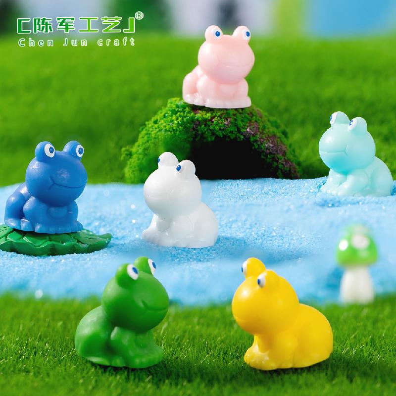 Phụ Kiện Tiểu Cảnh Tiểu cảnh ếch mờ, trang trí cây cảnh DIY mini đáng yêu (ZC-216)