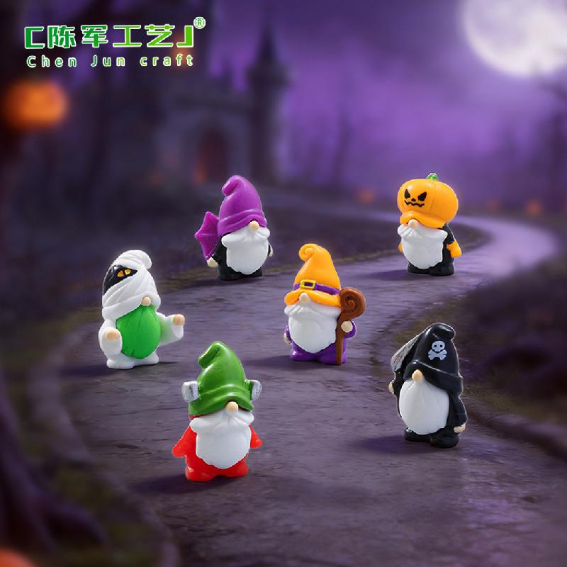 Phụ Kiện Tiểu Cảnh Chú lùn Halloween mini trang trí tiểu cảnh (PK-698)
