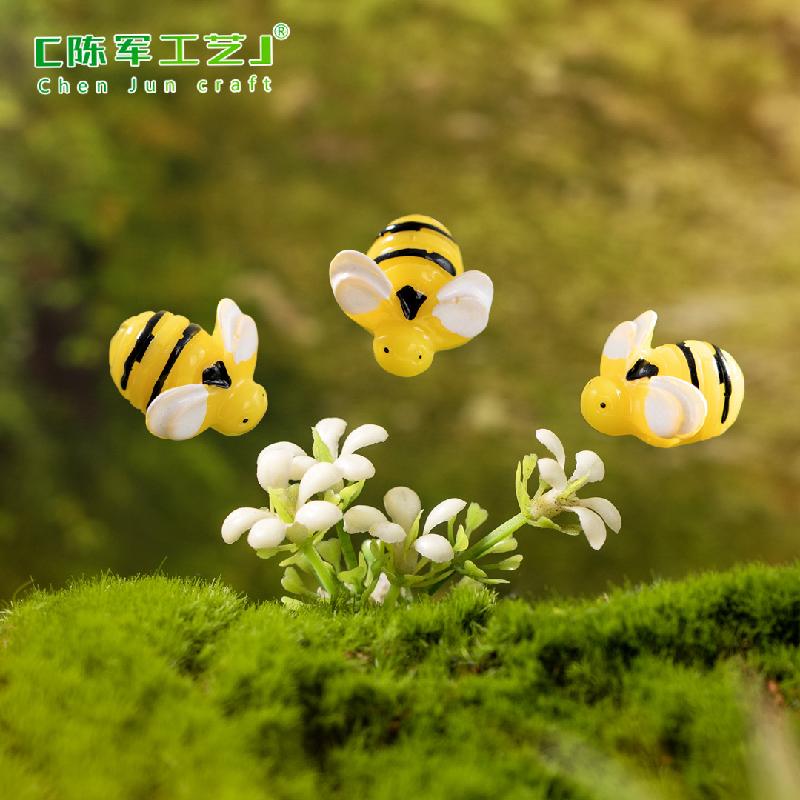 Phụ Kiện Tiểu Cảnh Tiểu cảnh ong dễ thương, phụ kiện trang trí cây cảnh DIY (ZC-424)