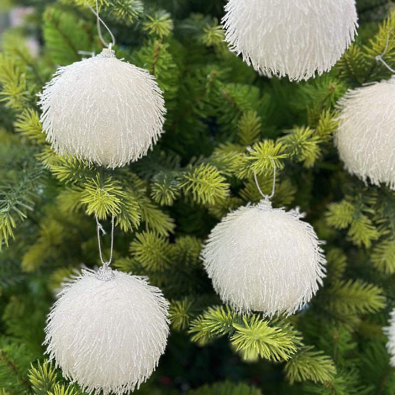 Trang Trí Noel Bộ trang trí Noel: Bóng bông tuyết, hoàn hảo cho không gian