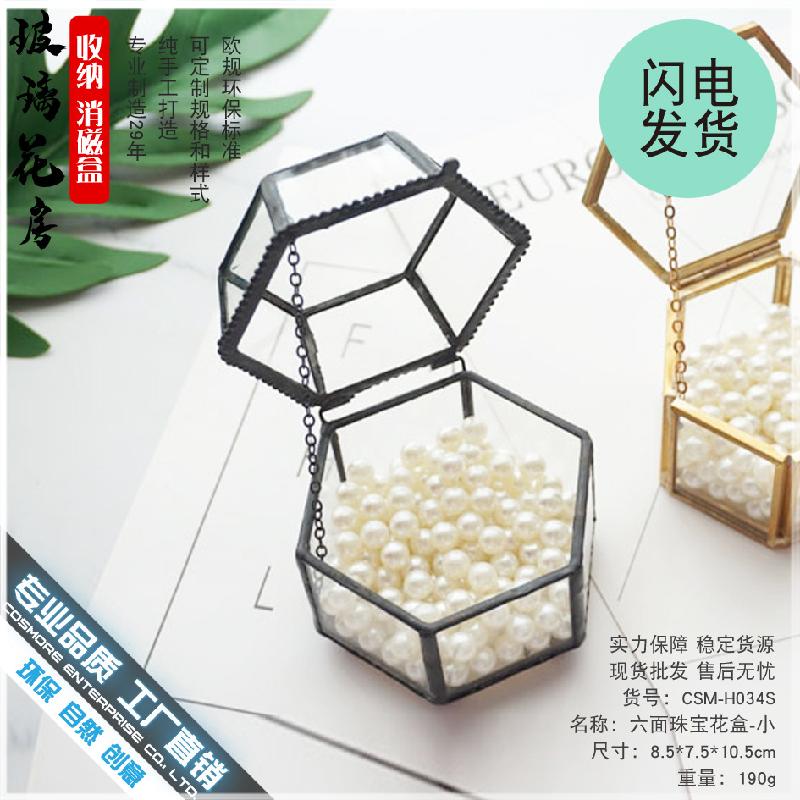 Chậu Đa Giác DG-76 Những chiếc hộp kính nhỏ, những bông hoa bền đời, thảm cỏ, thực vật nhỏ