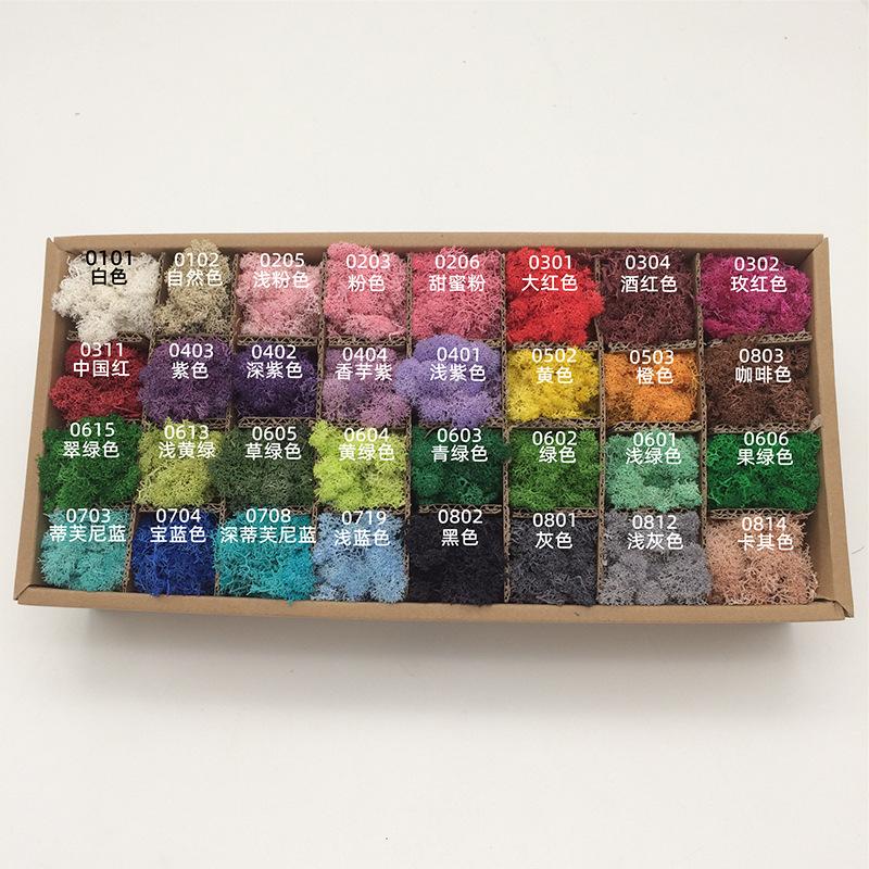 Phụ Kiện Tiểu Cảnh Hộp quà rêu tuần lộc, trang trí nhà, quà tặng đám cưới (BS-55)