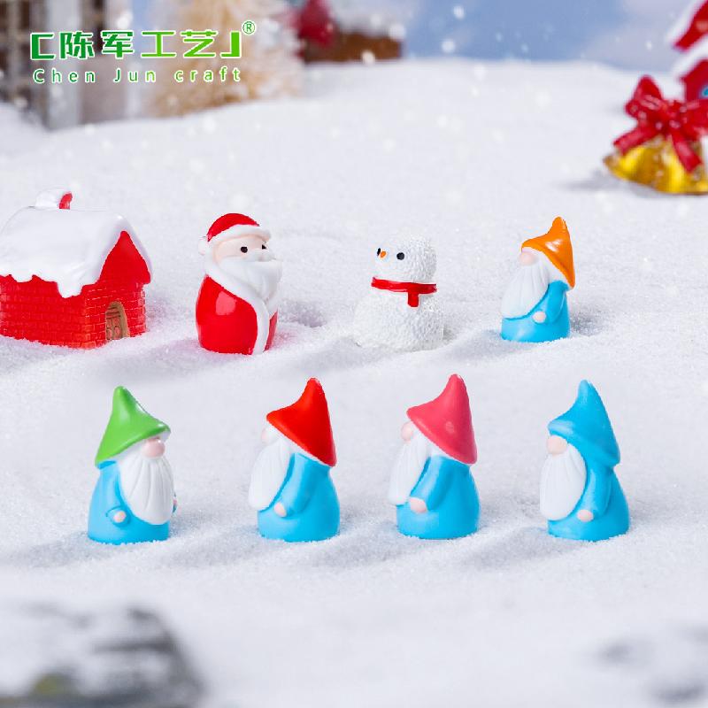 Phụ Kiện Tiểu Cảnh Tiểu cảnh người lùn Halloween, phụ kiện trang trí cảnh tuyết mini (ZC-538)