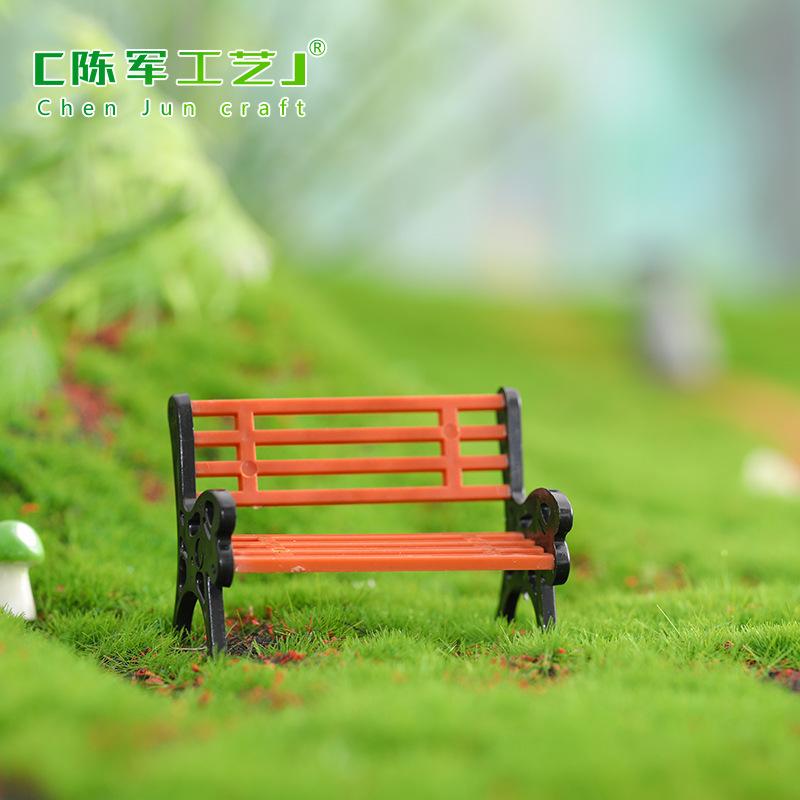 Phụ Kiện Tiểu Cảnh Tiểu cảnh ghế công viên, trang trí cây cảnh sáng tạo mini (ZC-341)