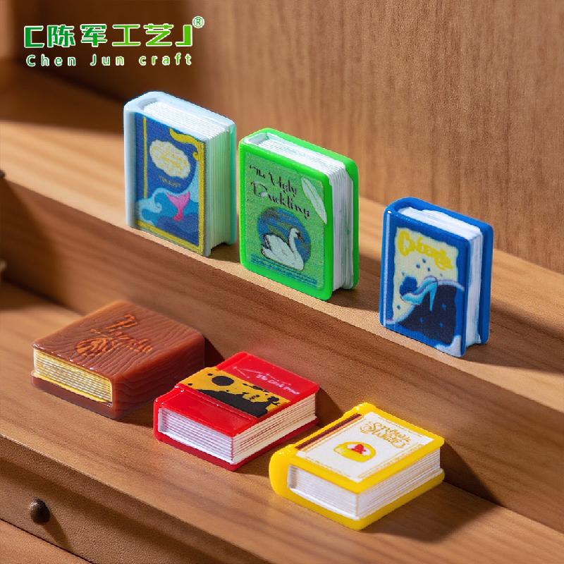 Phụ Kiện Tiểu Cảnh Sách cổ tích mini bằng nhựa resin (PK-720)