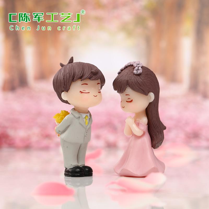 Phụ Kiện Tiểu Cảnh Cặp Đôi Kết Hôn (PK-411)