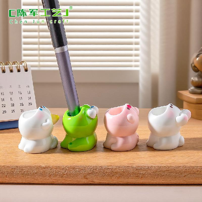 Phụ Kiện Tiểu Cảnh 微景观创意大嘴巴小动物公仔萌粒 DIY装饰品挂配件迷你桌面小摆件