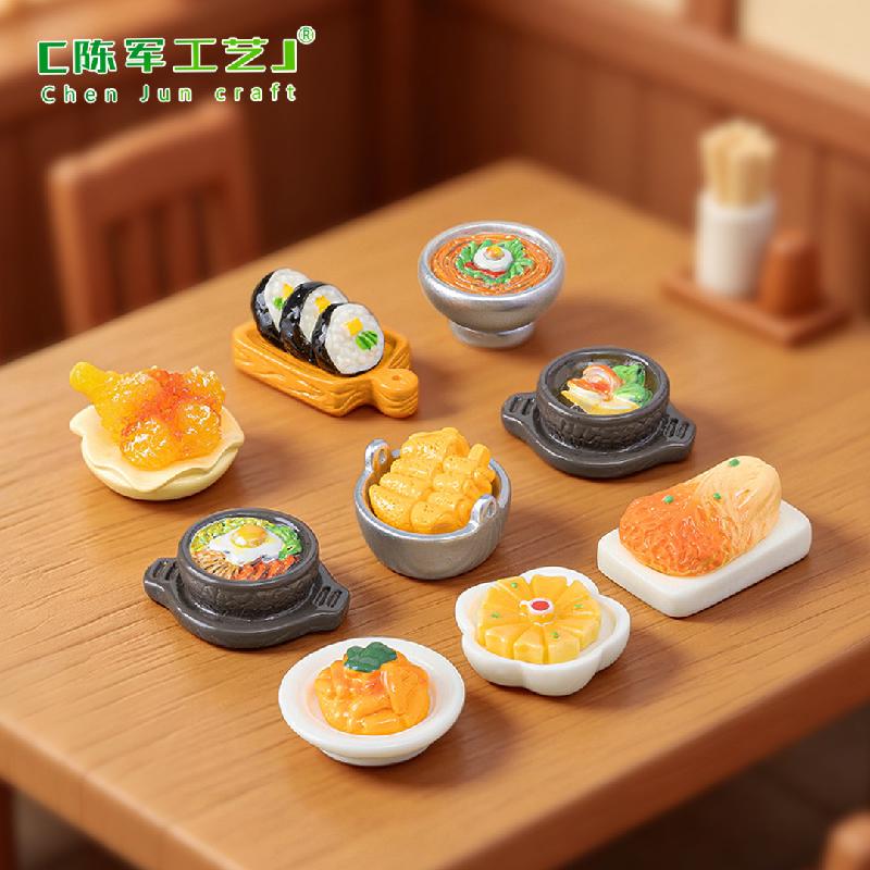 Phụ Kiện Tiểu Cảnh Cơm Trộn Hàn Quốc Và Canh Tương Mini (PK-192)