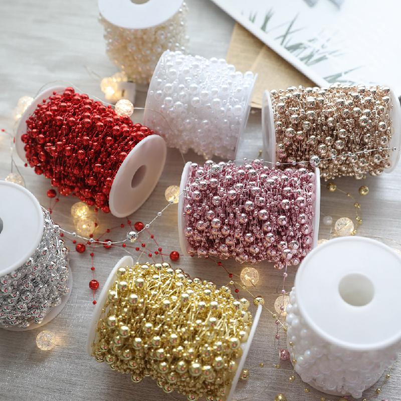 Trang Trí Noel Chuỗi hạt cước 10m trang trí Giáng Sinh, dây trang trí cửa hàng, trung tâm thương mại, decor cây thông Noel