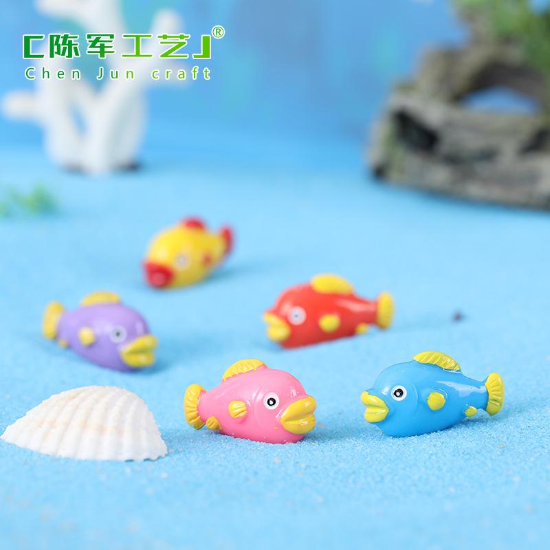 Phụ Kiện Tiểu Cảnh Cá màu sắc biển mini trang trí bể cá DIY dễ thương (ZC-760)