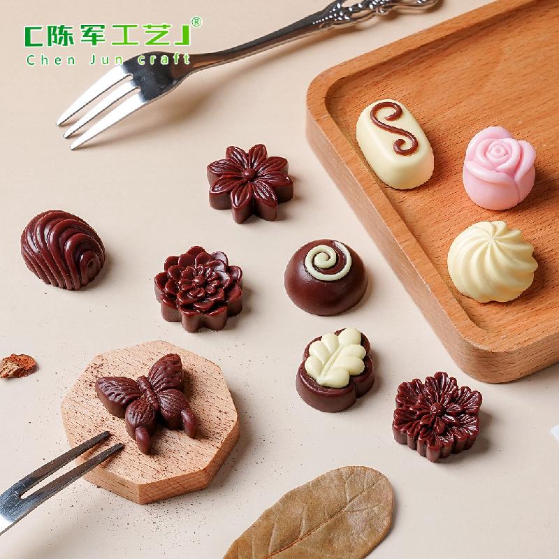 Phụ Kiện Tiểu Cảnh 微景观仿真巧克力食玩蛋糕烘焙 DIY奶油胶饰品配件迷你树脂小摆件