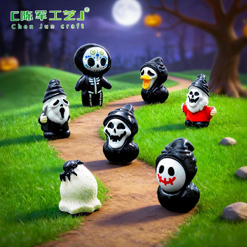 Phụ Kiện Tiểu Cảnh Chú lùn mặt nạ Halloween mini trang trí (PK-710)
