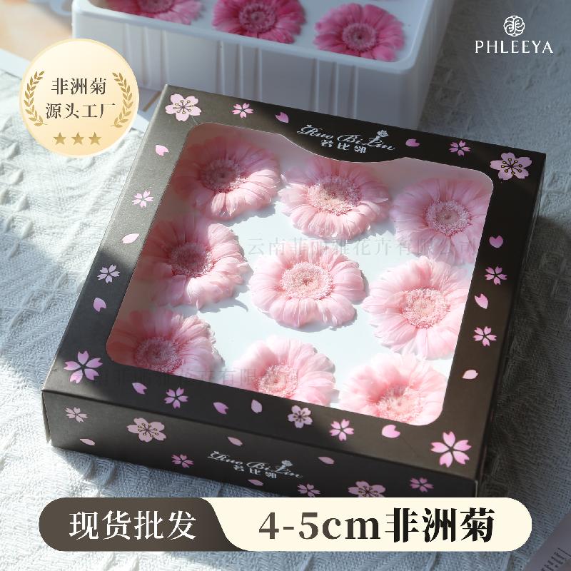Hoa khô trang trí Hoa hồng vĩnh cửu phối đồng tiền DIY bó hoa quà tặng cao cấp (HK-13)