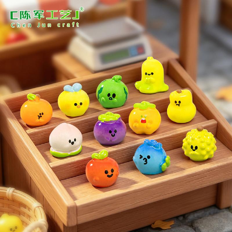 Phụ Kiện Tiểu Cảnh Trái Cây Biểu Cảm Dễ Thương Mini (PK-528)