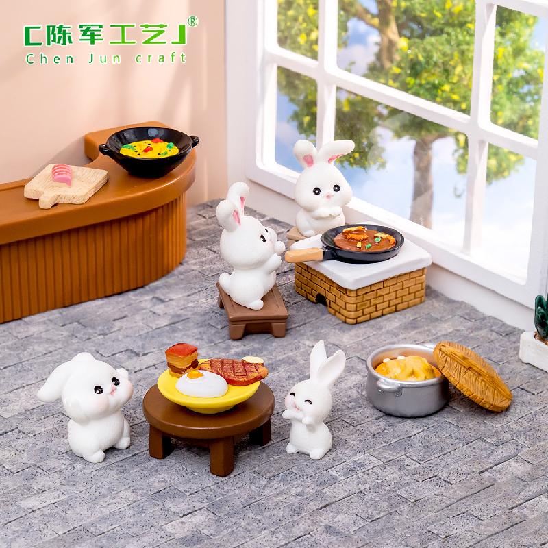 Phụ Kiện Tiểu Cảnh Tiểu cảnh dụng cụ bếp mini, trang trí nhà búp bê DIY (ZC-260)