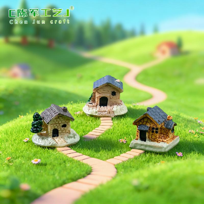 Phụ Kiện Tiểu Cảnh Tiểu cảnh nhà biển tình yêu, trang trí nhà nhỏ mini (ZC-125)