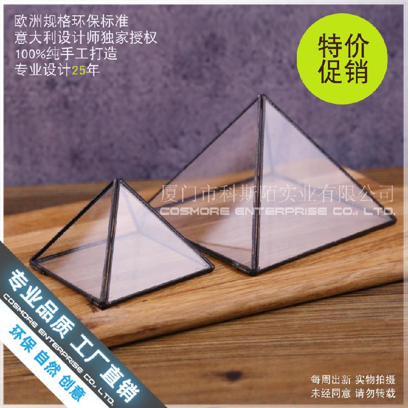 Chậu Đa Giác Nhà kính kim tự tháp lớn Terrarium (DG-210)