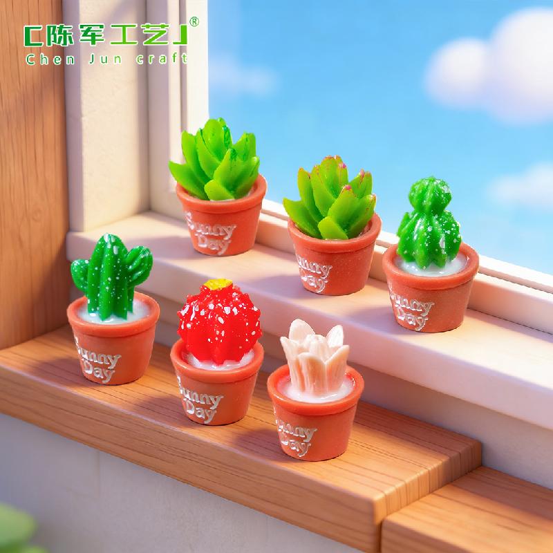 Phụ Kiện Tiểu Cảnh Tiểu cảnh đa dạng cây mọng nước, trang trí cây cảnh DIY (ZC-445)